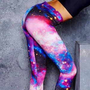 Blackmilk Galaxy Supernova Leggings Sz L